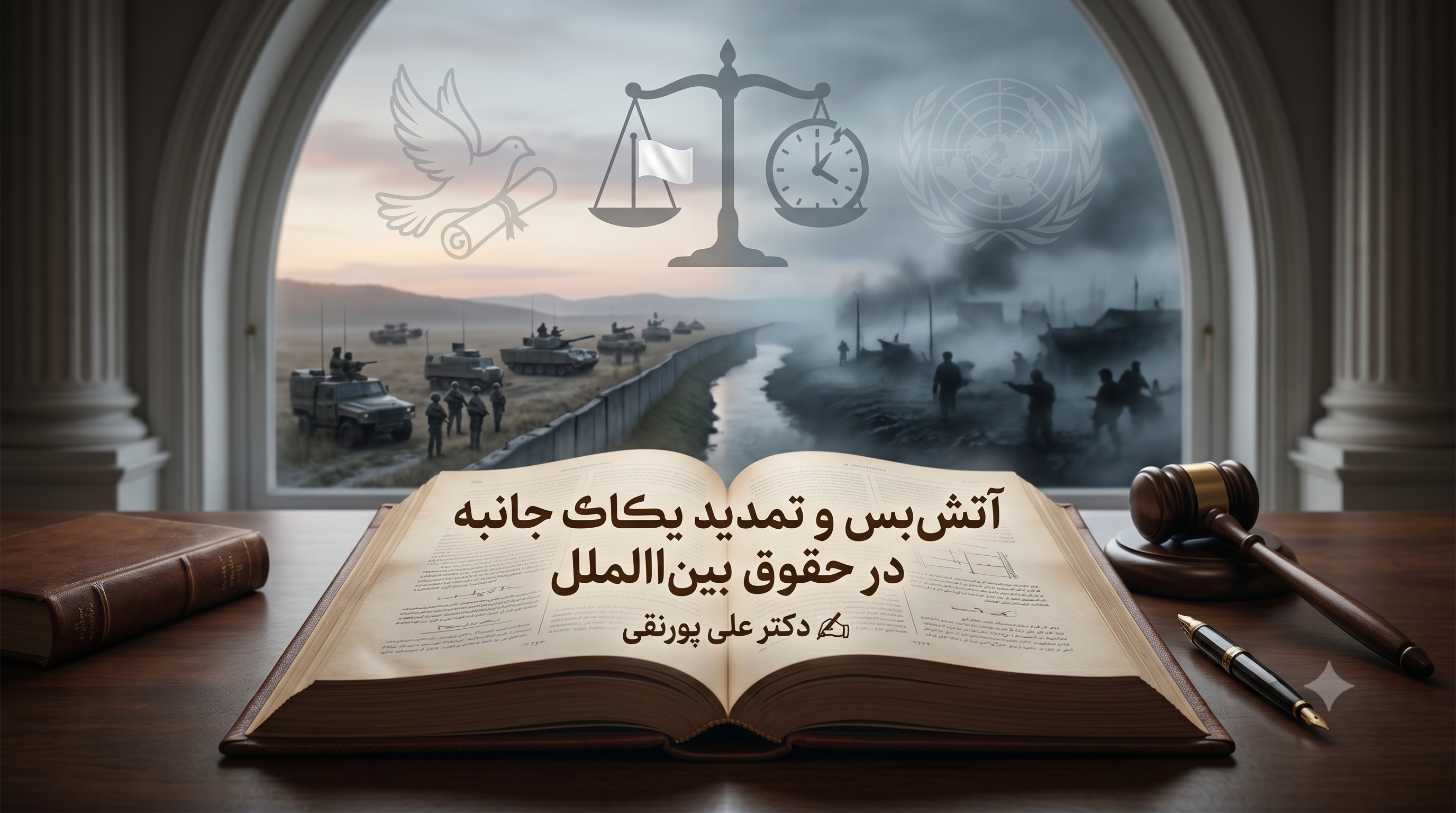 ماهیت حقوقی تمدید یکجانبهی آتشبس در حقوق بینالملل
