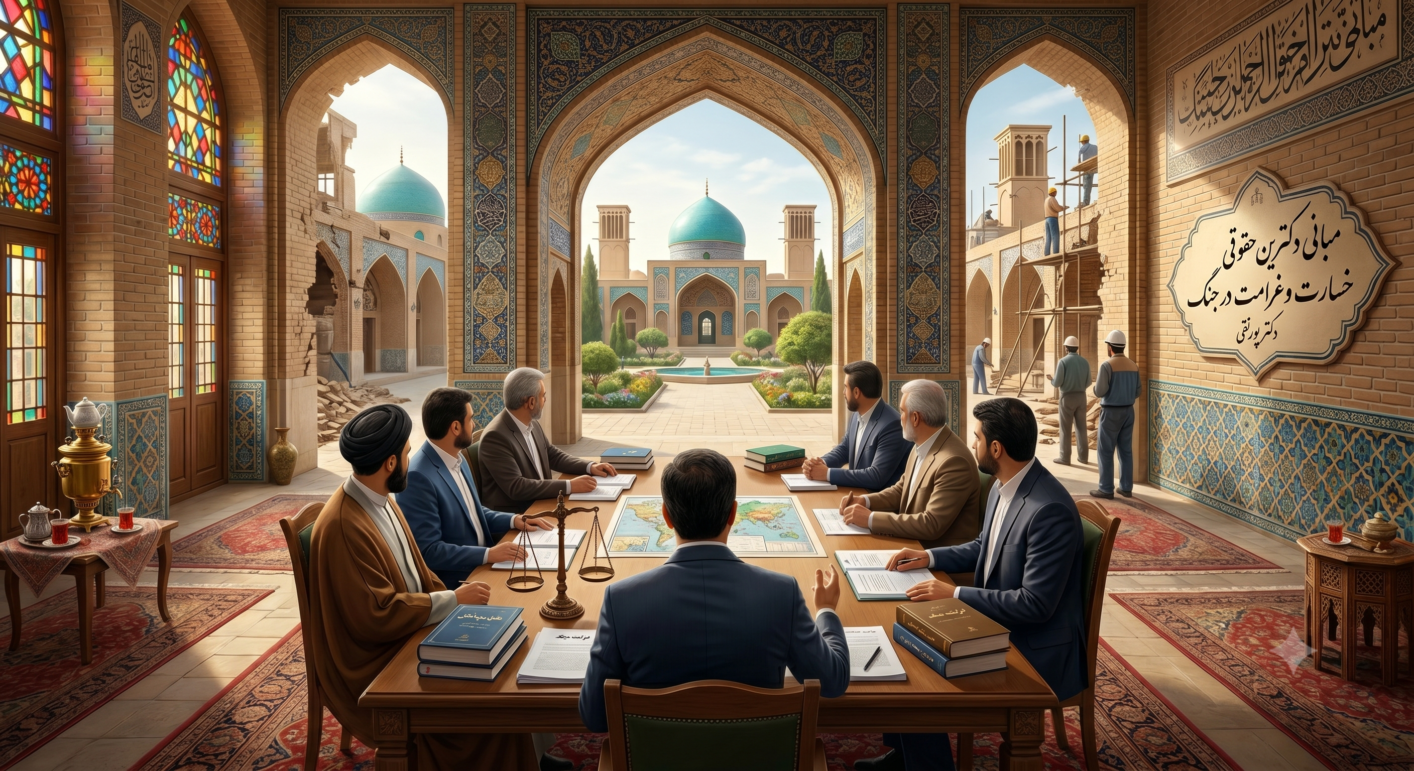 مبانی دکترین حقوقی خسارت و غرامت در جنگ
